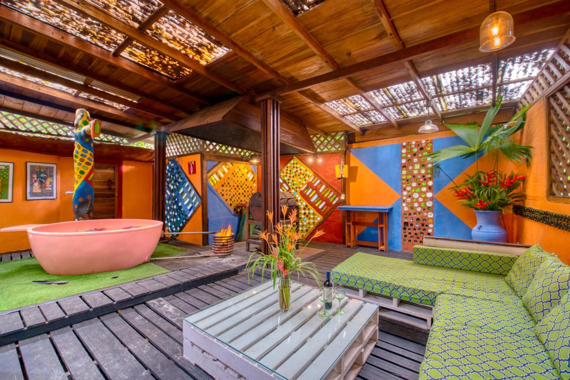 Puerto Viejo de Talamanca Tree House Beachfront Lodge מראה חיצוני תמונה